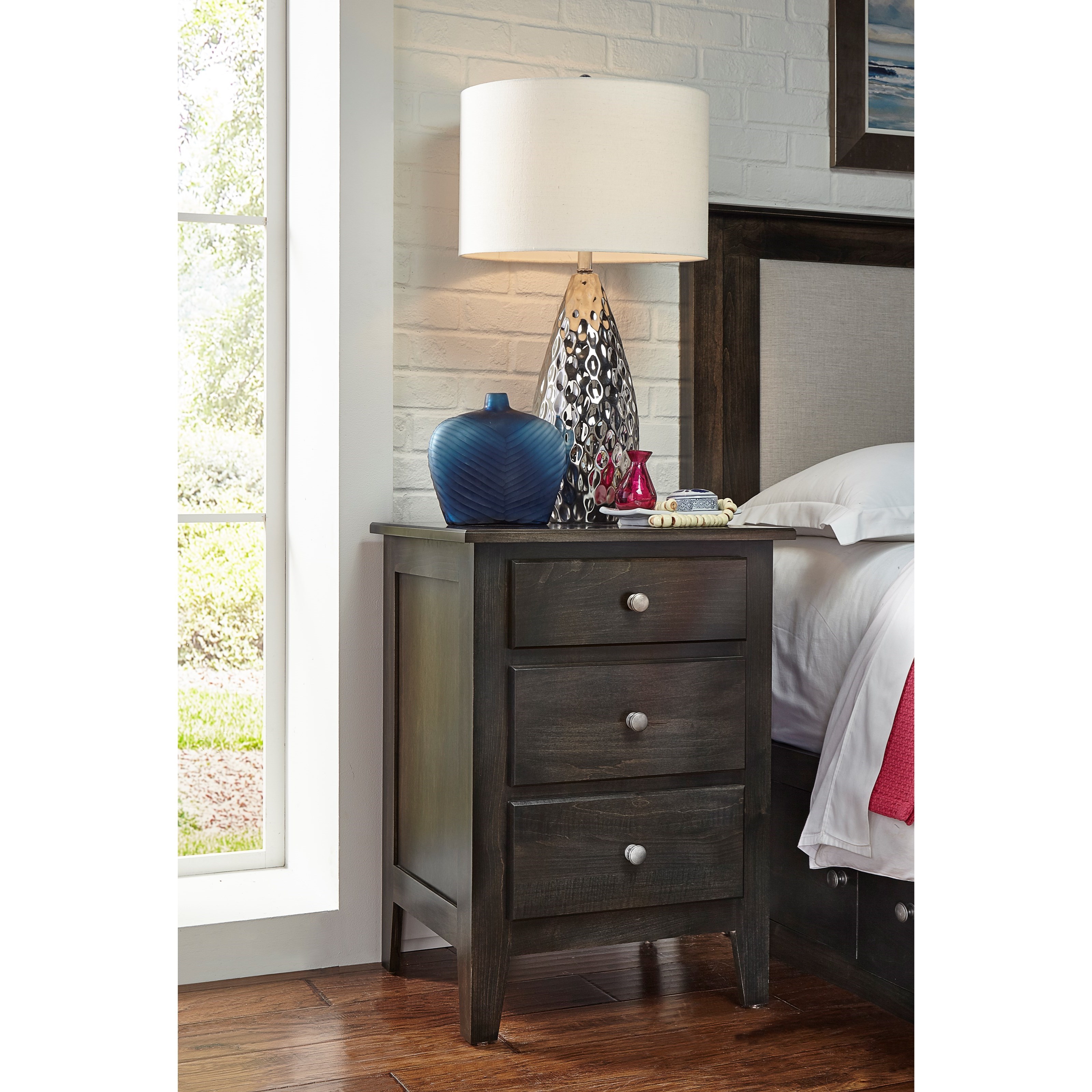 3-Drawer Nightstand